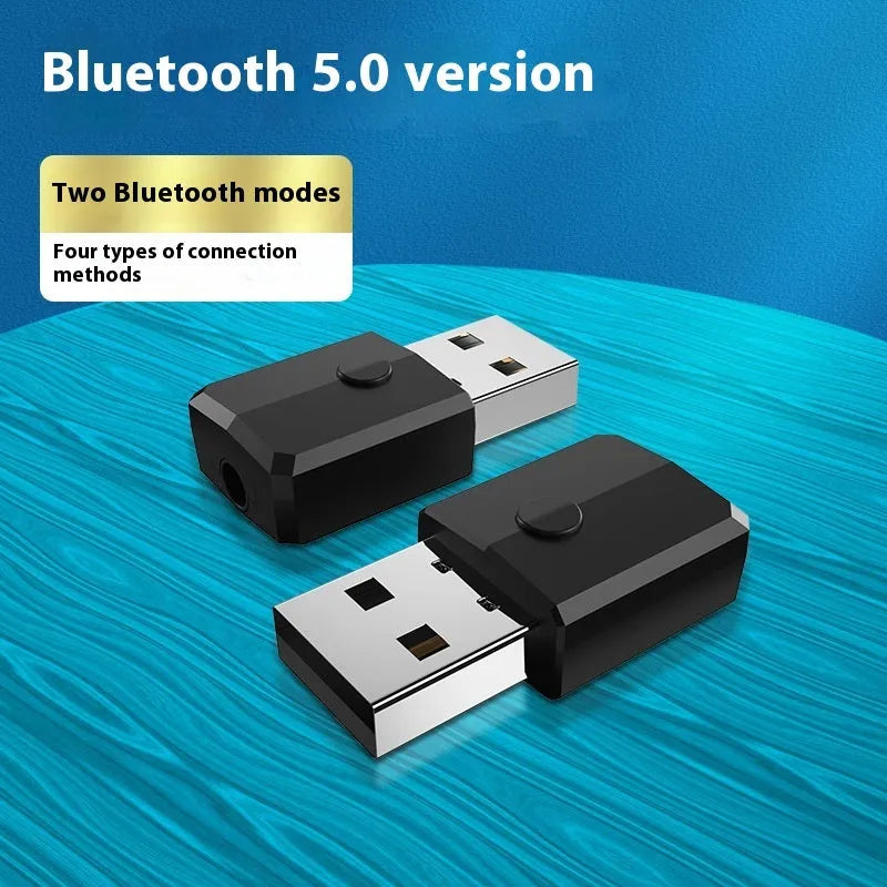 Bluetooth 5.0 four-in-one USB adapter transmitter receiver ZF-169S for audio streaming