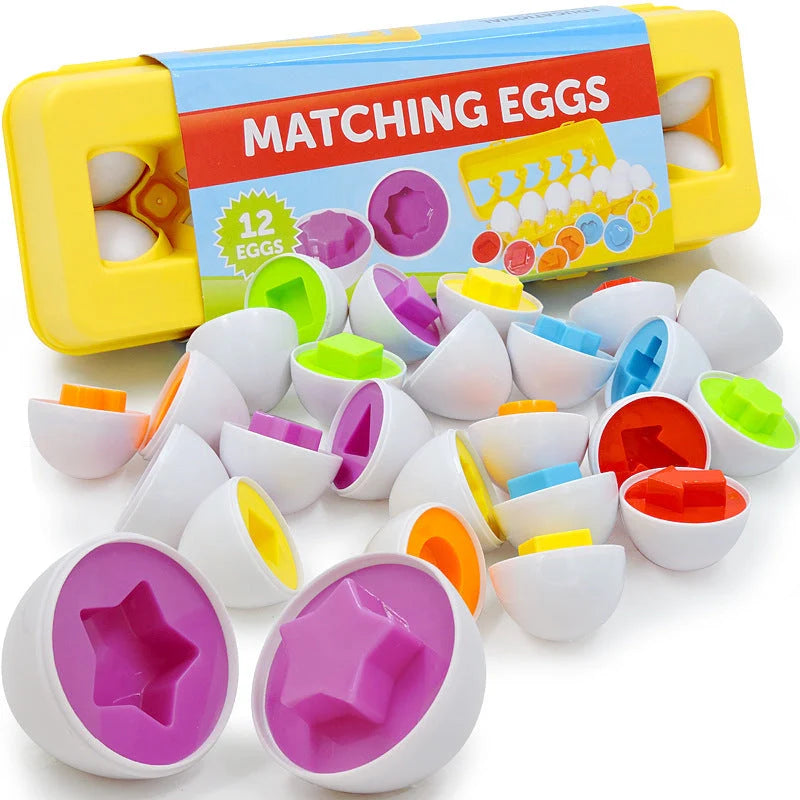 Smart Egg Toy for kids educational shape matching game BPA-free