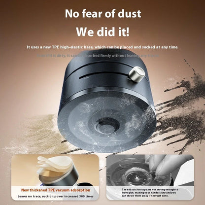 Foldable magnetic vacuum car phone holder in various colours