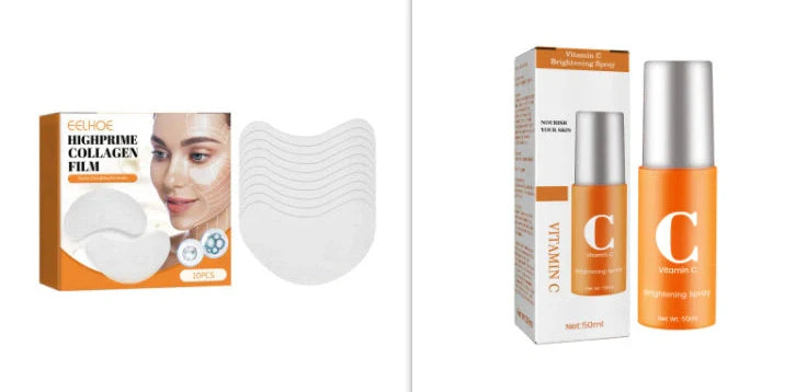 Collagen water-soluble facial mask with hyaluronic acid for 15-20 minute hydrating treatments