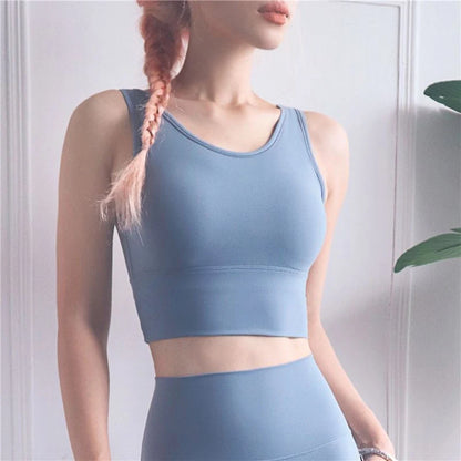 U-shaped back yoga underwear in various colours, showcasing four-way stretch fabric and stylish design.