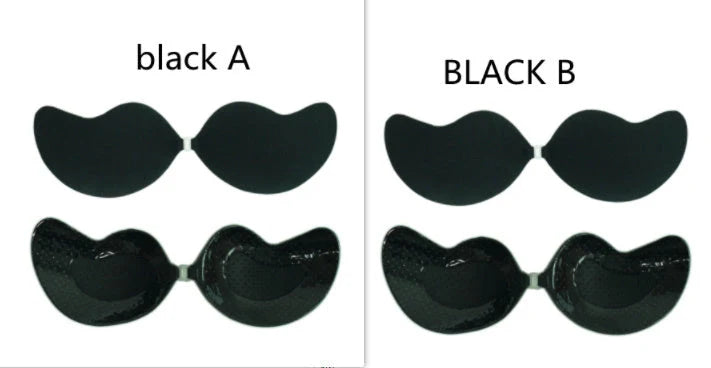 Deep V Invisible Bra with Mango Cup for seamless support under swimwear or dresses