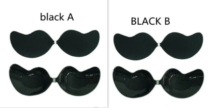 Deep V Invisible Bra with Mango Cup for seamless support under swimwear or dresses