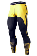 Men's skinny quick-dry sports pants in milk silk fabric for running gym wear