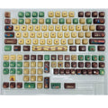 Capabala 130-key MOA design mechanical keyboard keycap set with raised profile.