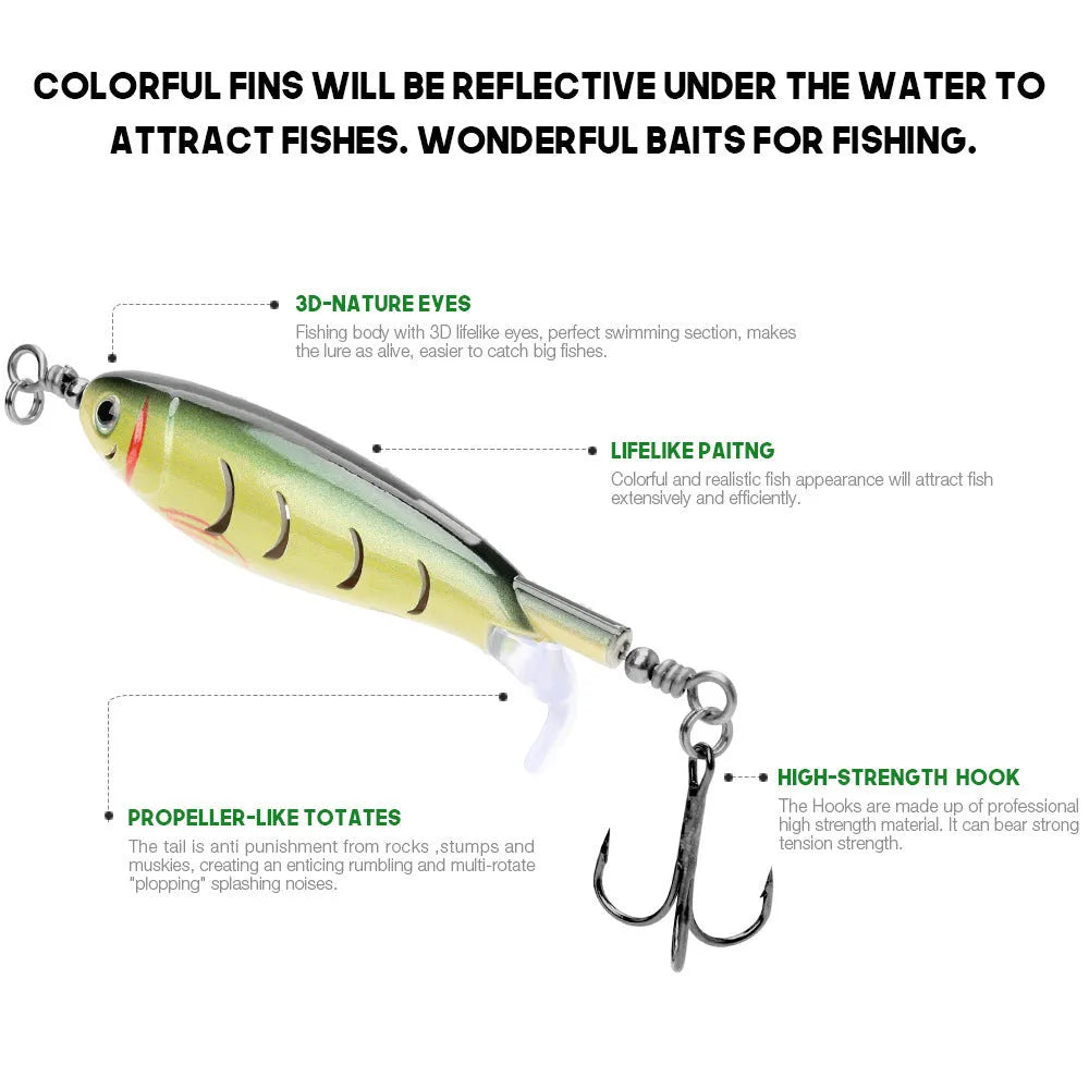 7.5cm bionic artificial fishing lure showing multiple colour and style options for road fishing