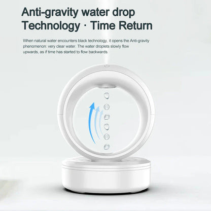 Levitating Humidifier with Ultrasonic Mist Technology, Captivating Air Hydration Device