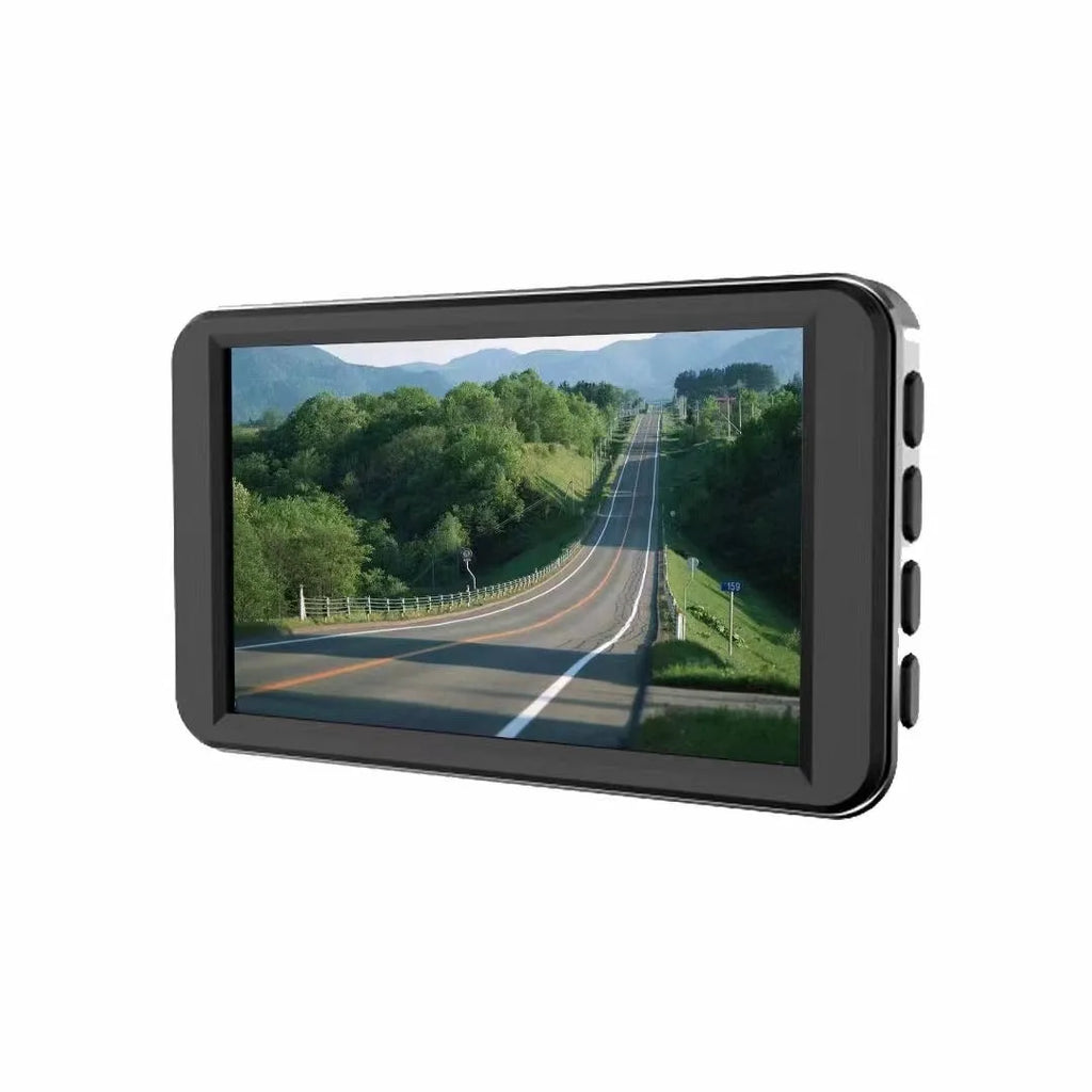 HD night vision front and rear car DVR recorder with aluminium alloy shell and suction cup mount
