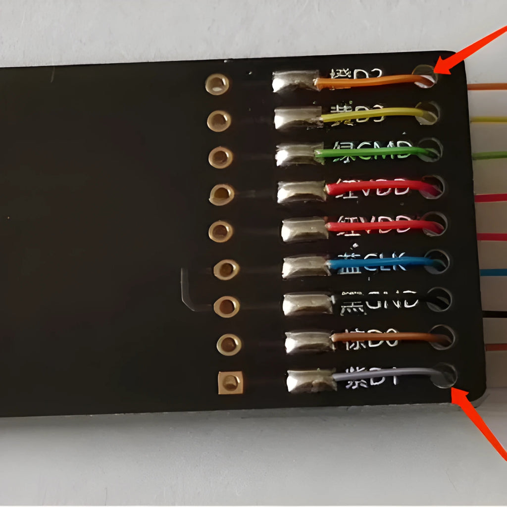 Automotive EMMC read/write tool for BMW Mercedes-Benz Audi Porsche audio maintenance
