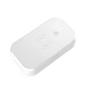 White ultraviolet disinfection box with wireless charging surface for mobile phones and beauty tool sterilisation