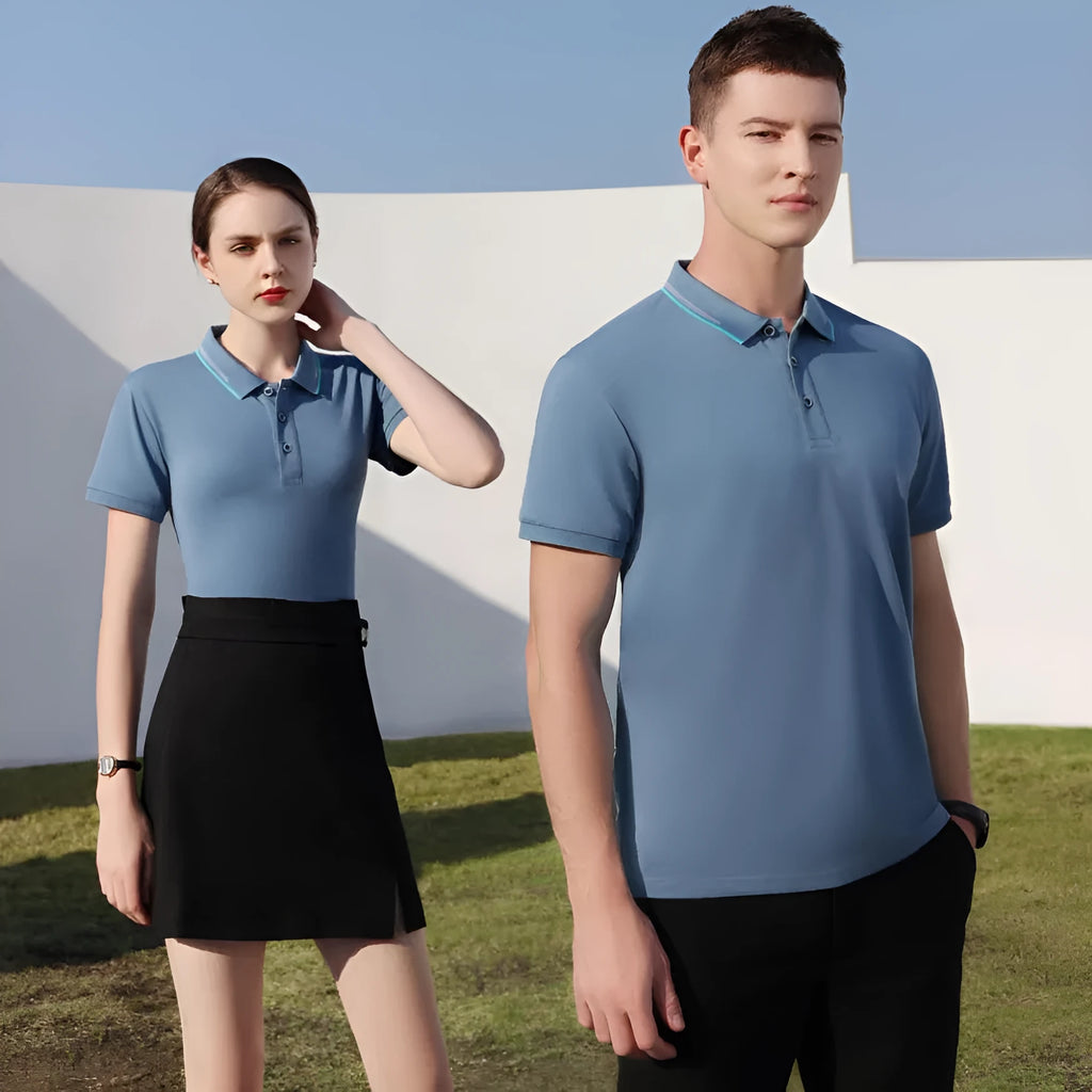 Korean style asymmetric top with jacquard lapel and bead chain detailing in multiple colour options