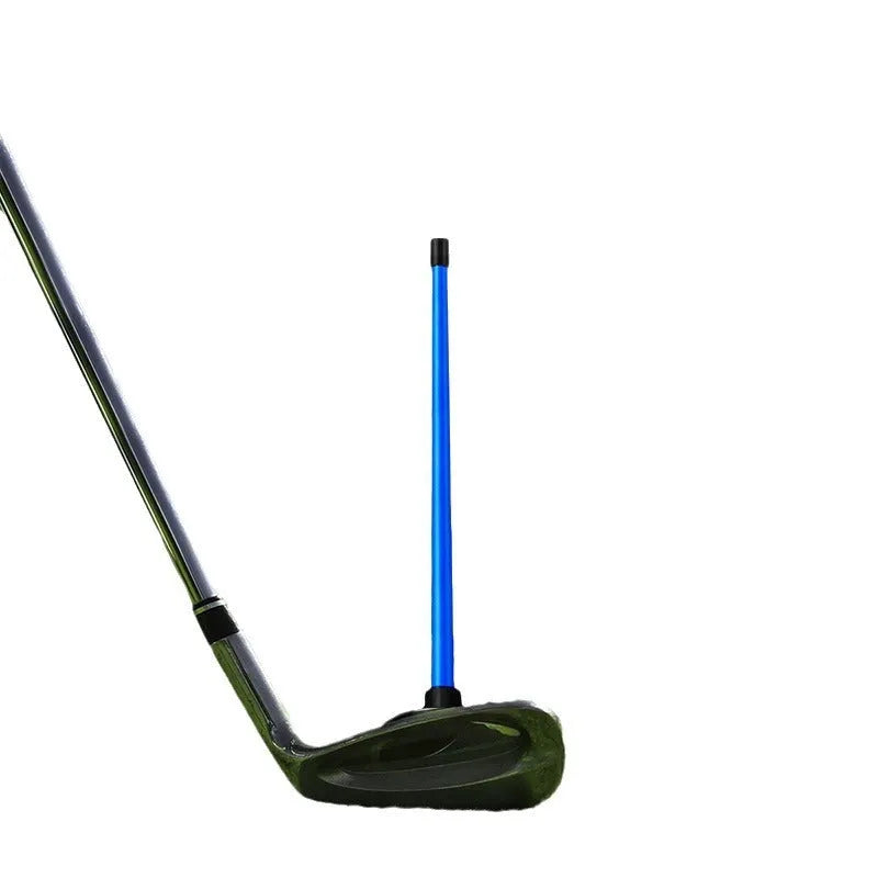 Red aluminium alloy golf swing trainer with magnetic direction baseball bar for alignment practice