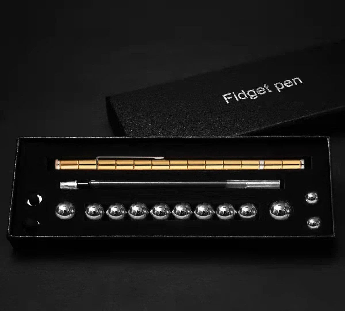 Magnetic Modular Pen with erasable ink and high-sensitivity capacitive head for stress relief and creative writing