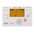 TM-60 Black and White digital metronome with display and controls for tempo and rhythm selection