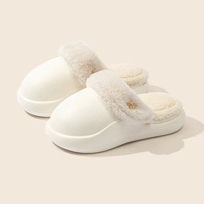 Winter warm non-slip slippers in various colours for men and women