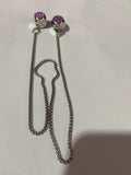 Alloy car rearview mirror pendant with cartoon design for interior decoration