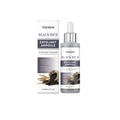80ml bottle of Black Rice Exfoliating Liquid facial toner with dropper.