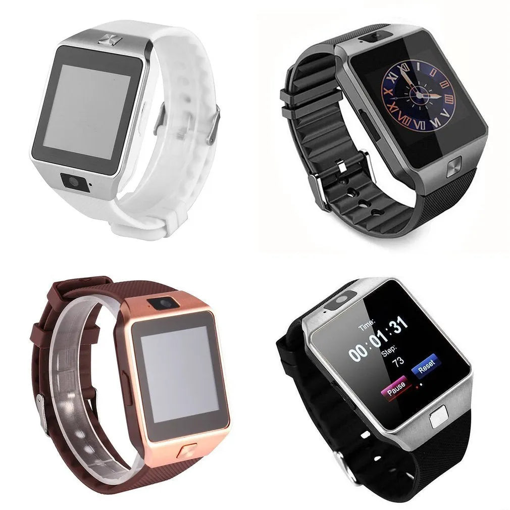 Bluetooth smart watch with 1.54-inch screen and sport silicone strap in multiple colours