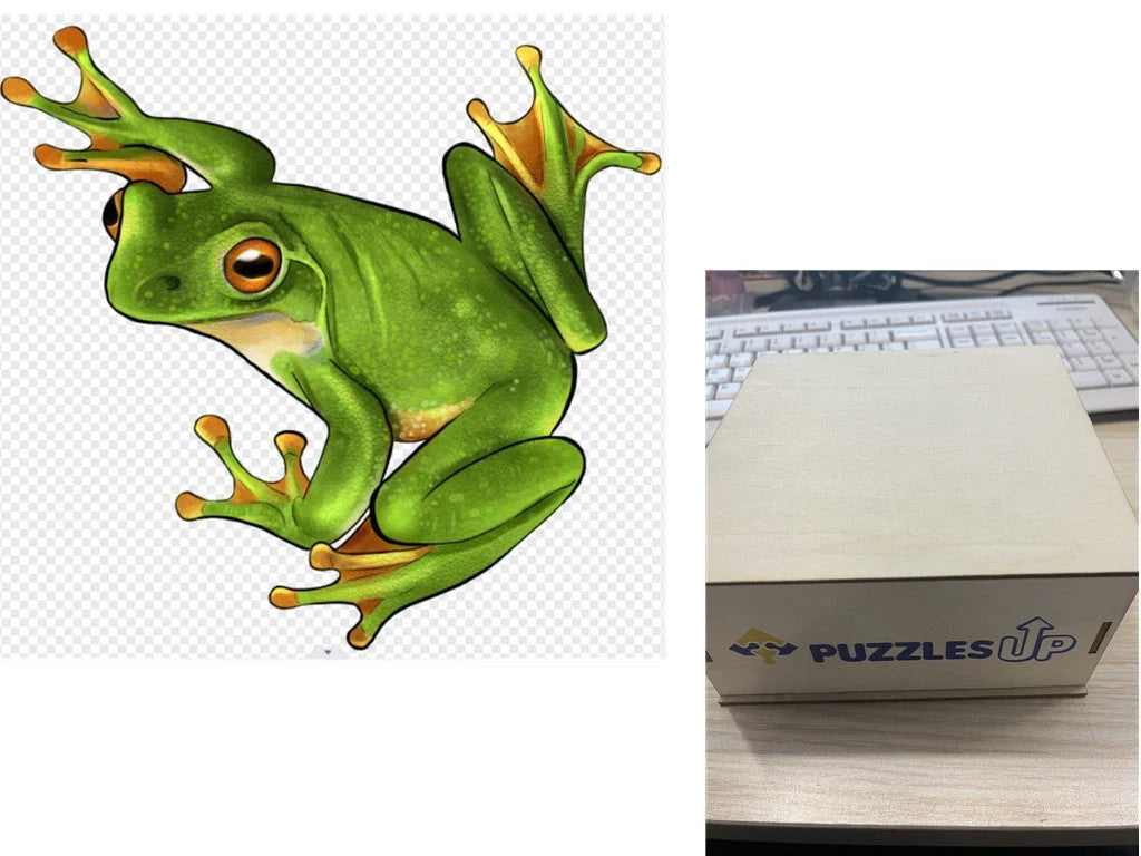 Animal Puzzle Puzzlesup A3 Size With The Box - Detailed wooden puzzle for creative minds