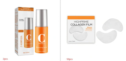 Collagen water-soluble facial mask with hyaluronic acid for 15-20 minute hydrating treatments