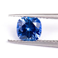Royal blue love shaped tiara cultivate gemstone with modern simplicity cutting in multiple shapes