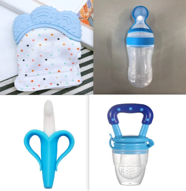 Baby Spoon Bottle Feeder in various colors for easy, safe feeding
