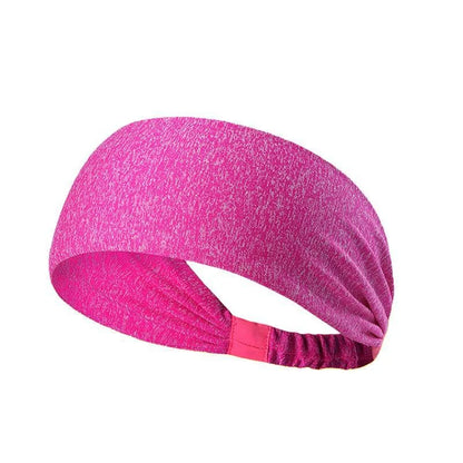 Quick-drying antiperspirant yoga hair band for women in various colours