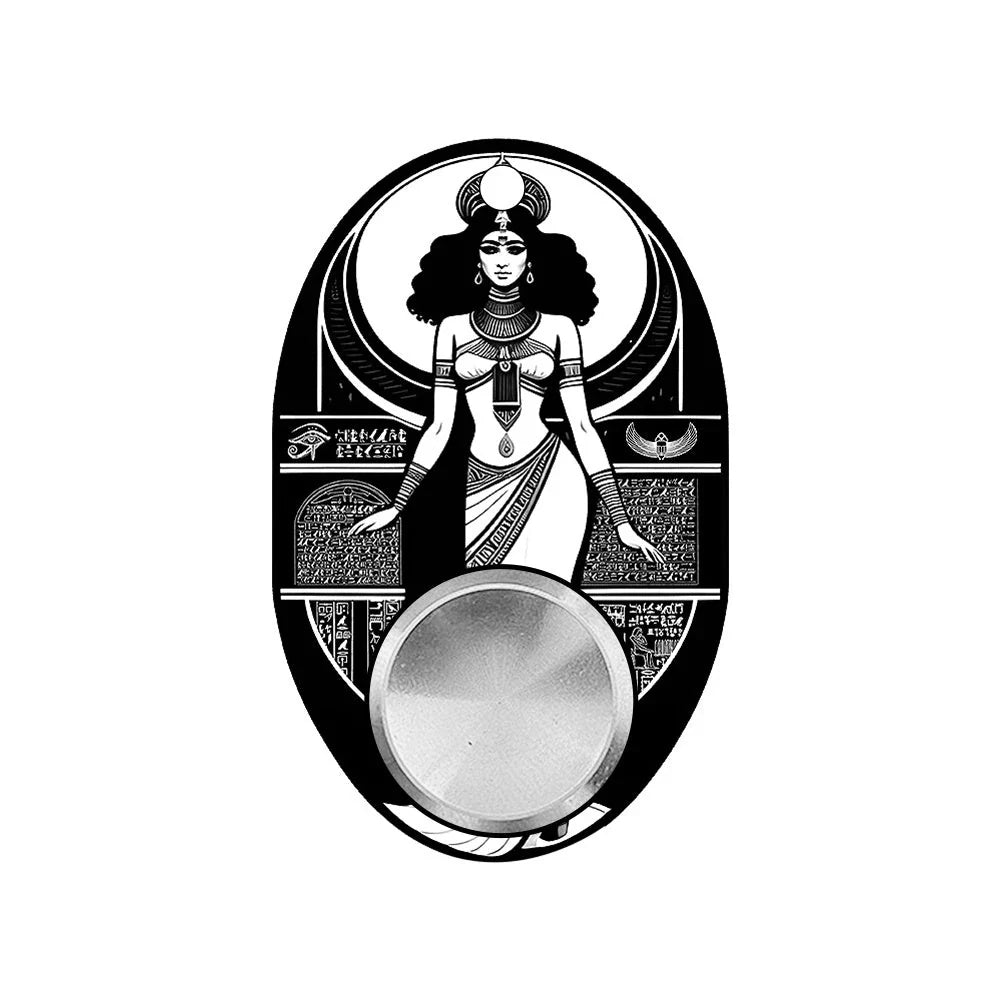 Original Puzzle Gyro Fidget Spinner Keychain for stress relief and focus improvement