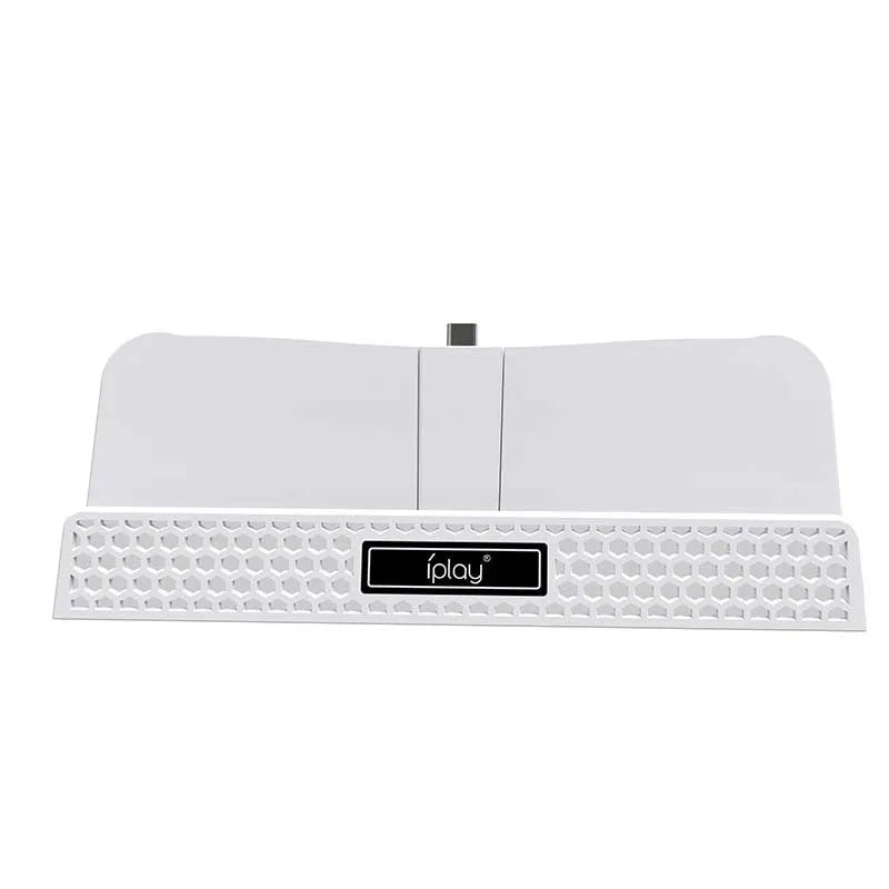 Charging base single fixed charger stand with RGB lamp for PS5 Portal in black