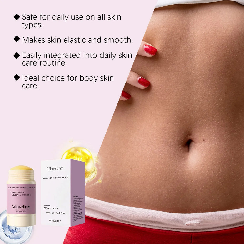 30g anti-wrinkle firming body soothing stick with ceramide NP and botanical oils