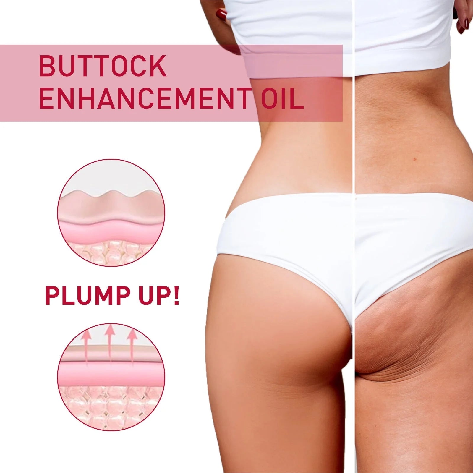 Plump buttock cream for lifting and tightening, 50g net content