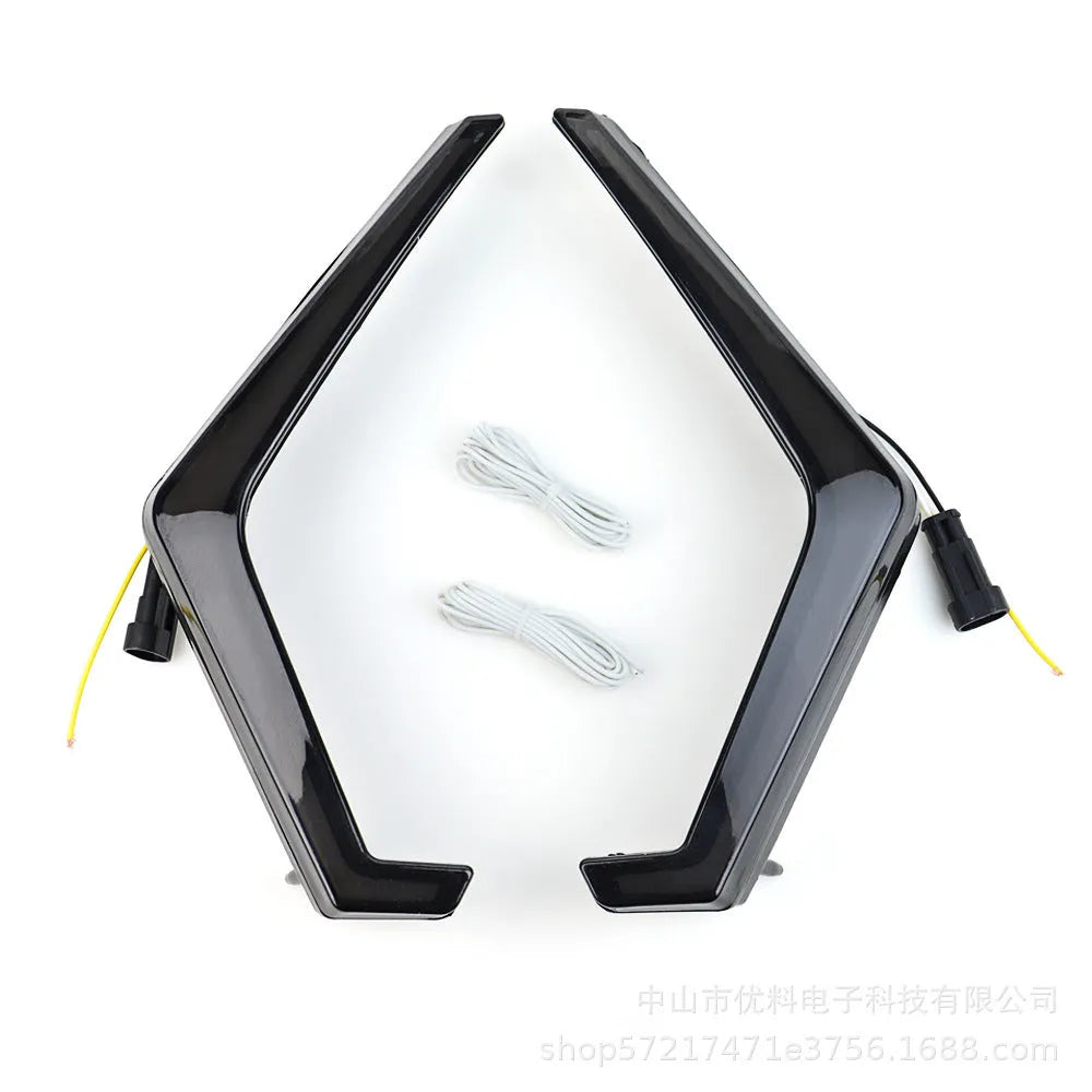 For Star daytime turn signal set in white for Polaris RZR XP 1000, ABS PE construction
