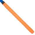 PU tennis racket sweatband in a choice of colours, shown wrapped around a racquet handle.