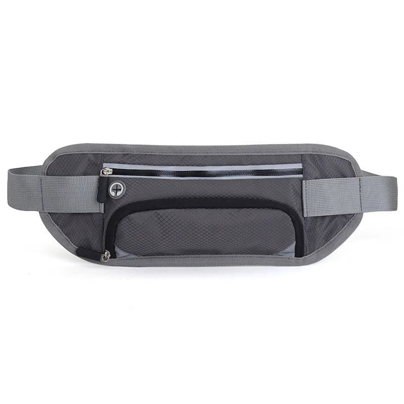 Multifunctional running waist bag sports belt in various colours, adjustable and waterproof