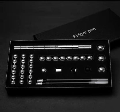 Magnetic Modular Pen with erasable ink and high-sensitivity capacitive head for stress relief and creative writing