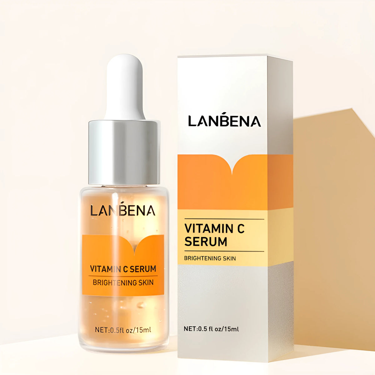 15ml Vitamin C hyaluronic acid 24K stock solution serum in bottle
