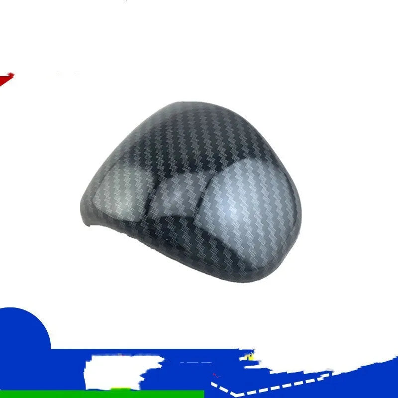 Carbon fibre pattern gear shift cover for car interior centre console