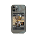 Black TPU protective iPhone case showing model compatibility for iPhone 13, 12, 11, X, and 7/8 series.