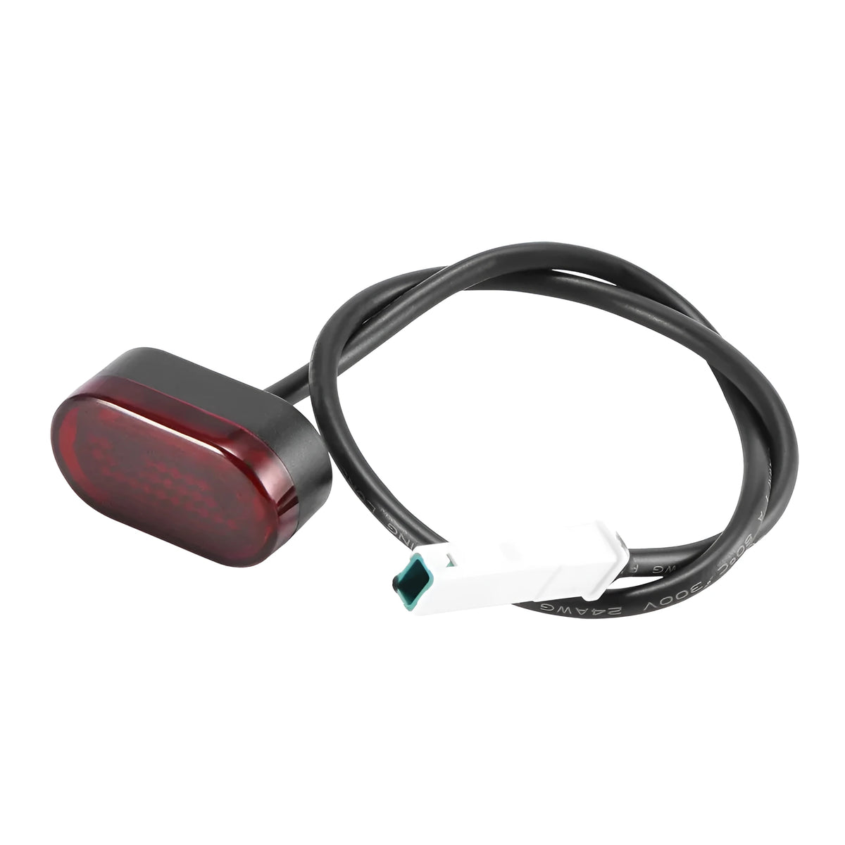 Red ABS PC plastic rear fender lampshade tail light cover for Xiaomi M365 electric scooter with cable