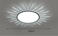 Modern round aluminium LED ceiling lamp with remote control dimming in four size options