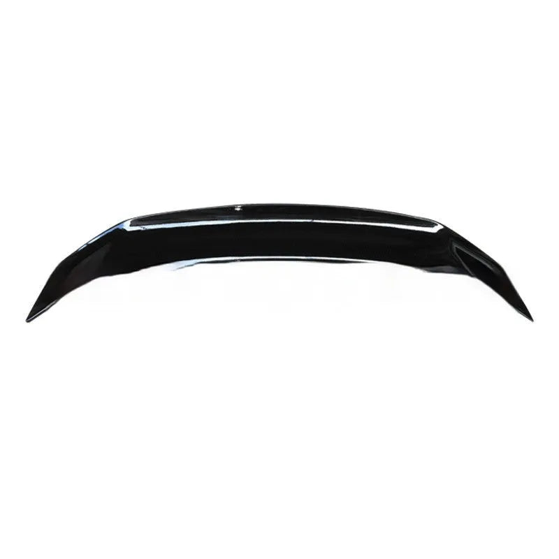 Universal punch-free ABS car spoiler tail wing shown in one of four finish options.