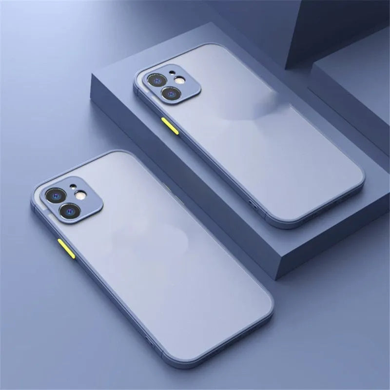 Frosted magnetic iPhone case in multiple colours for iPhone 13, 14, and 15 models