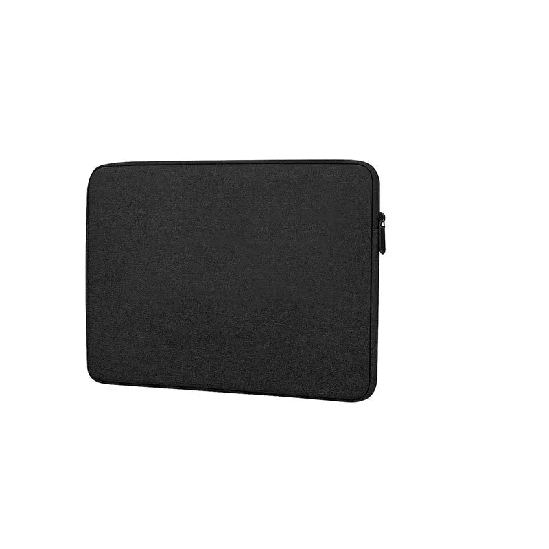 Compatible Apple iPad liner bag in ant cloth with zipper closure, available in black and other colours