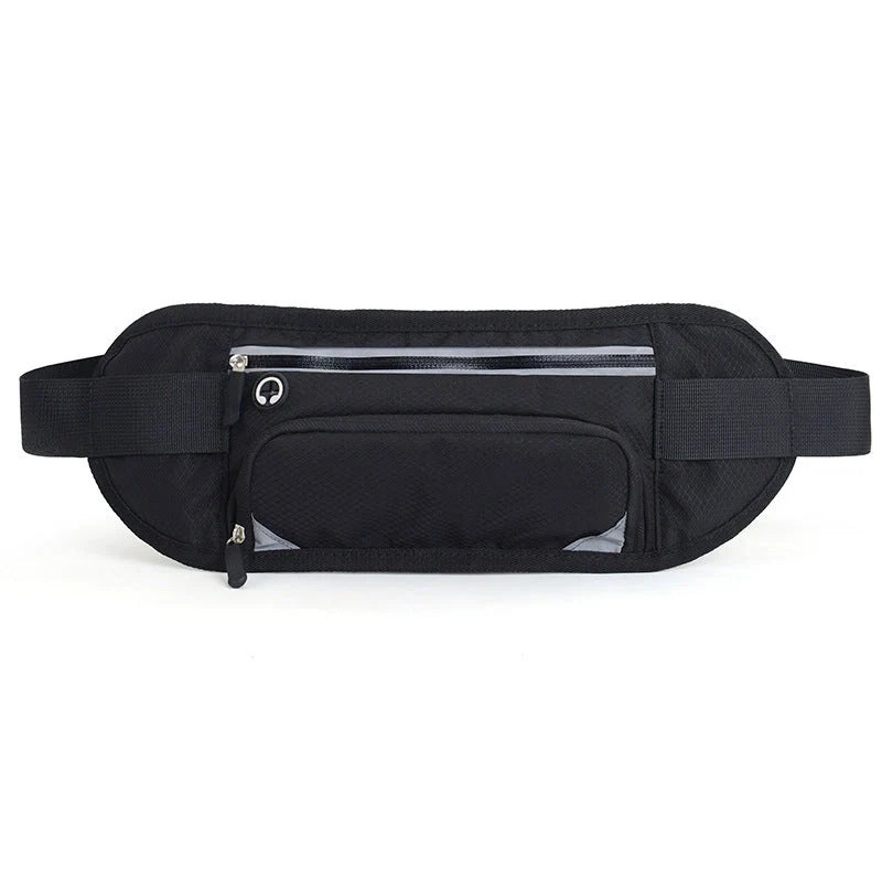 Multifunctional running waist bag sports belt in various colours, adjustable and waterproof