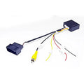 Black car camera conversion box for MIB systems in Volkswagen and Skoda vehicles
