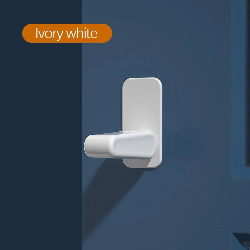 Child and pet safety door lever lock in FS16 Apple White, made from durable ABS material