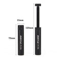 Spiral aluminium alloy computer graphics card bracket with magnetic jack in black
