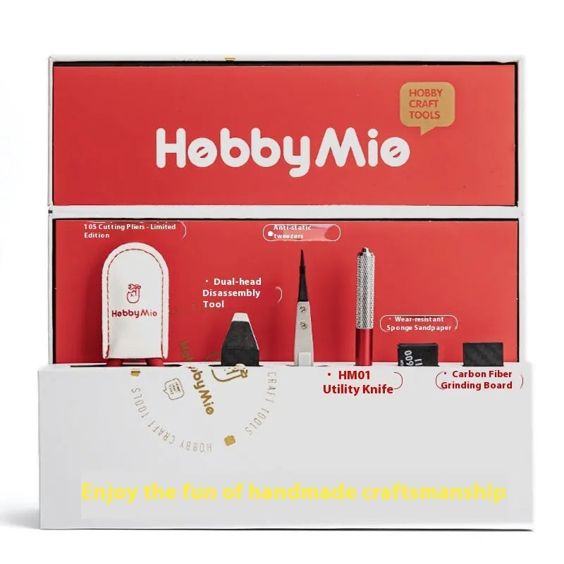Meow Maker Model Tool Featured Set, a metal craft tool kit for scale modelling.