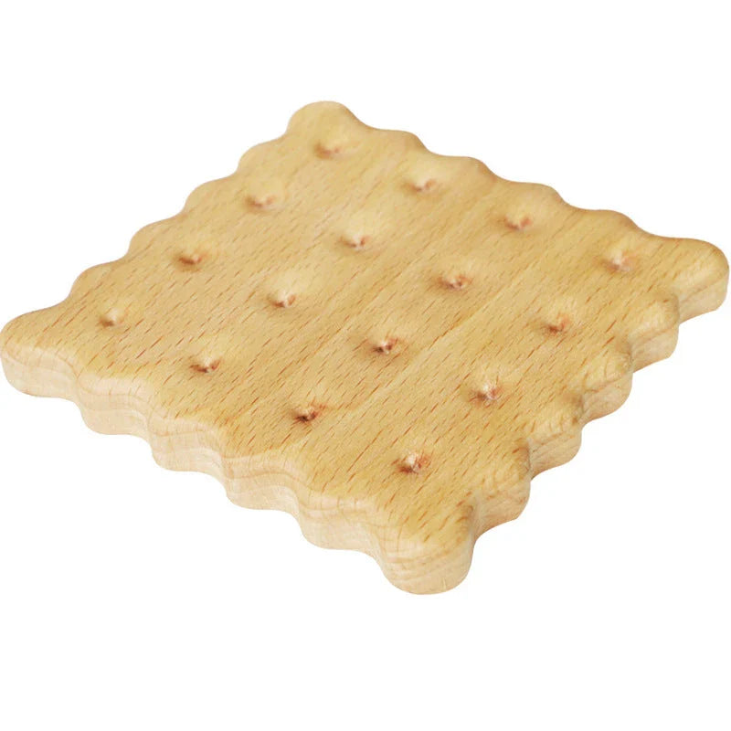 Versatile wooden coasters made from premium natural materials, ideal for protecting surfaces and adding a rustic touch to your kitchen