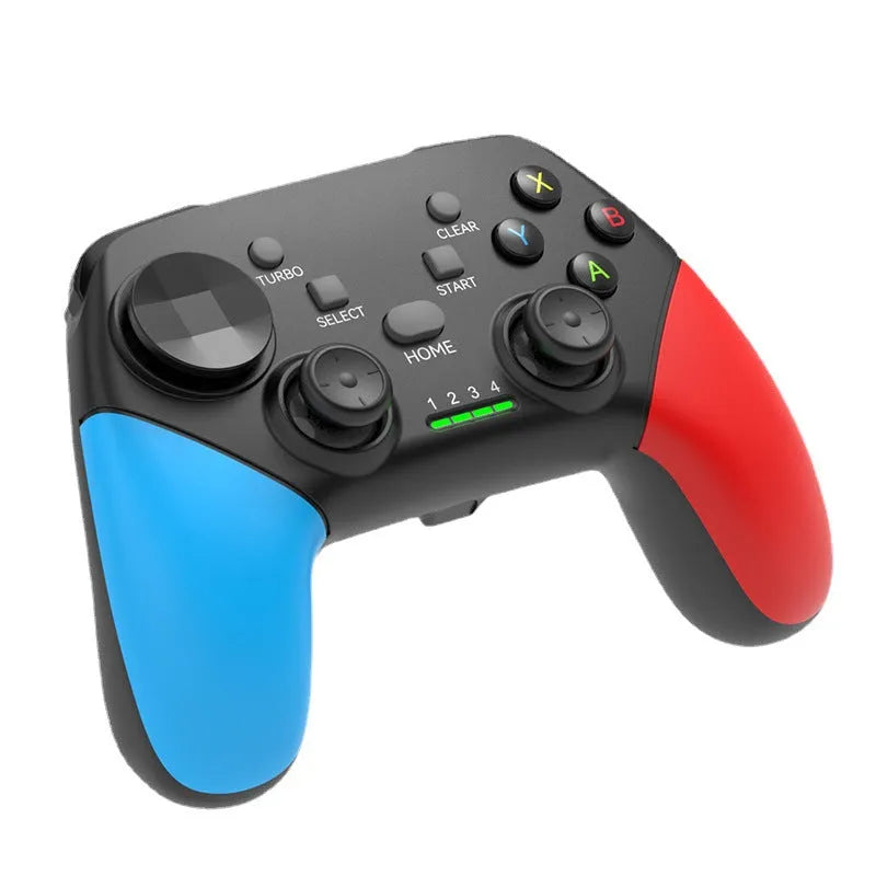 Bluetooth wireless 2.4G gamepad with receiver and bracket for PC TV mobile Android Switch ABS Type-C